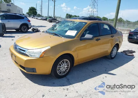 2009 Ford Focus Se z USA, uszkodzony, nr VIN 1FAHP35N89W244368